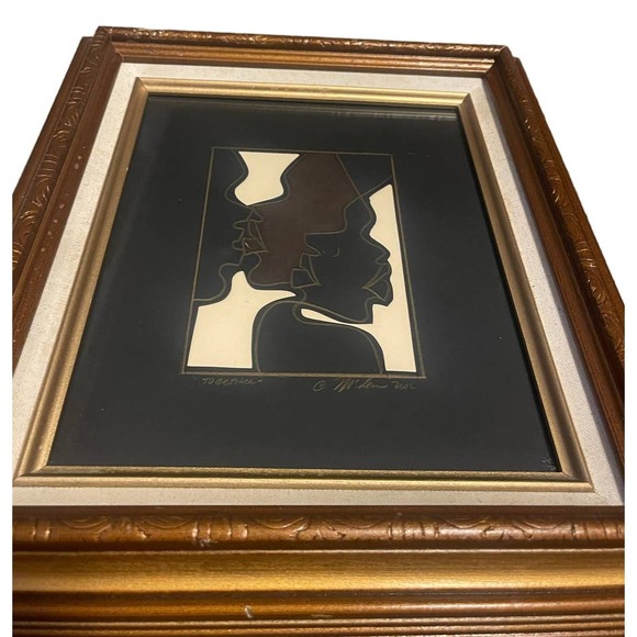 Original Rare Donovan McLean Oil Pastel Art Set-Oak Canadian Frames - Picture 3 of 11